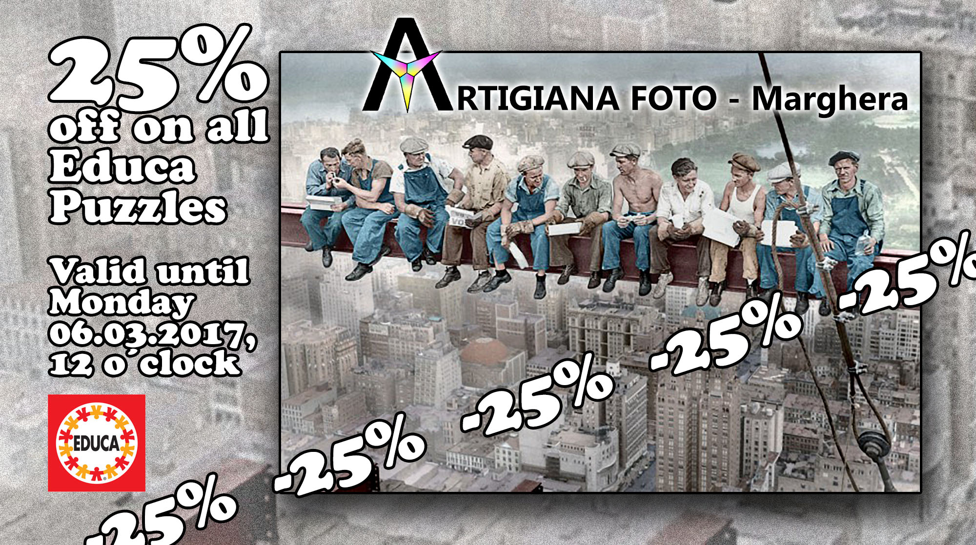 Sconto puzzle Educa